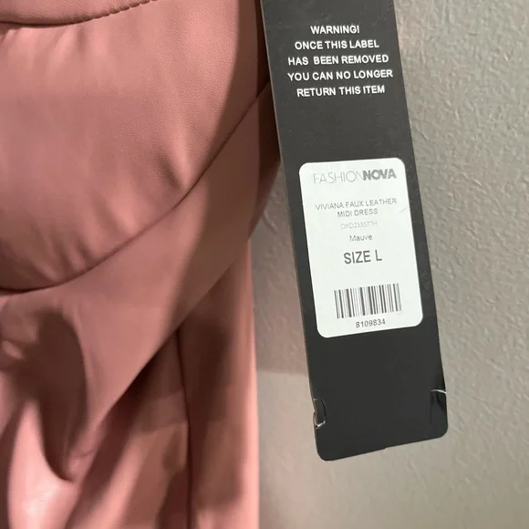 Fashion Nova Pink Backless Dress - Picture 3 of 4